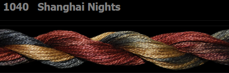1040 Shanghai Nights | 6 Strand 20 Yard Skein Embroidery Floss by Threadworx-Cross Stitch-Threadworx-Millennial Fabrics