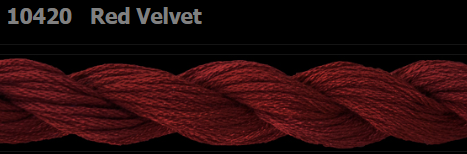 10420 Red Velvet | 6 Strand 20 Yard Skein Embroidery Floss by Threadworx-Cross Stitch-Threadworx-Millennial Fabrics