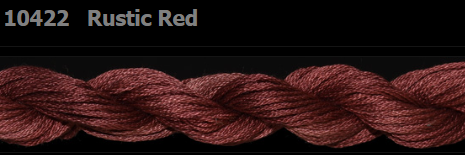 10422 Rustic Red | 6 Strand 20 Yard Skein Embroidery Floss by Threadworx-Cross Stitch-Threadworx-Millennial Fabrics