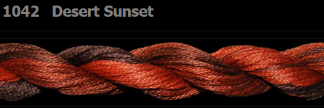1042 Desert Sunset | 6 Strand 20 Yard Skein Embroidery Floss by Threadworx-Cross Stitch-Threadworx-Millennial Fabrics