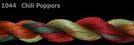 1044 Chili Peppers | 6 Strand 20 Yard Skein Embroidery Floss by Threadworx-Cross Stitch-Threadworx-Millennial Fabrics