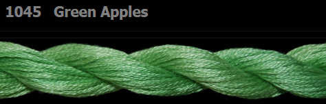 1045 Green Apples | 6 Strand 20 Yard Skein Embroidery Floss by Threadworx-Cross Stitch-Threadworx-Millennial Fabrics