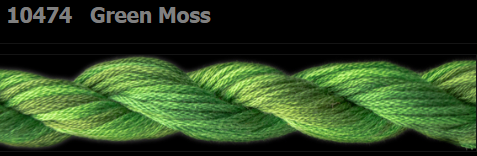 10474 Green Moss | 6 Strand 20 Yard Skein Embroidery Floss by Threadworx-Cross Stitch-Threadworx-Millennial Fabrics