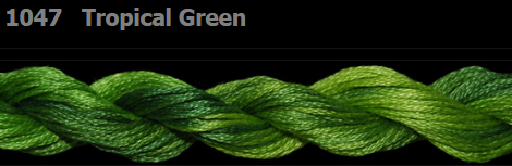 1047 Tropical Green | 6 Strand 20 Yard Skein Embroidery Floss by Threadworx-Cross Stitch-Threadworx-Millennial Fabrics