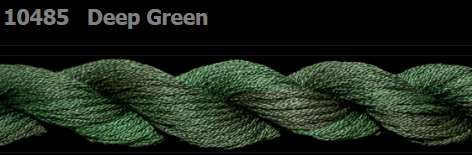 10485 Deep Green | 6 Strand 20 Yard Skein Embroidery Floss by Threadworx-Cross Stitch-Threadworx-Millennial Fabrics