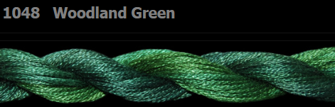 1048 Woodland Green | 6 Strand 20 Yard Skein Embroidery Floss by Threadworx-Cross Stitch-Threadworx-Millennial Fabrics