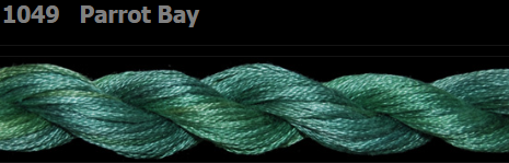1049 Parrot Bay | 6 Strand 20 Yard Skein Embroidery Floss by Threadworx-Cross Stitch-Threadworx-Millennial Fabrics
