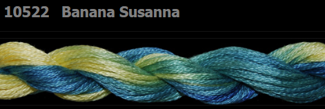 10522 Banana Susanna | 6 Strand 20 Yard Skein Embroidery Floss by Threadworx-Cross Stitch-Threadworx-Millennial Fabrics