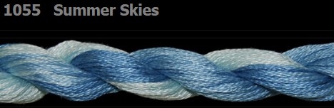 1055 Summer Skies | 6 Strand 20 Yard Skein Embroidery Floss by Threadworx-Cross Stitch-Threadworx-Millennial Fabrics