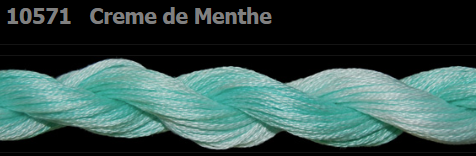 10571 Crème de Menthe | 6 Strand 20 Yard Skein Embroidery Floss by Threadworx-Cross Stitch-Threadworx-Millennial Fabrics