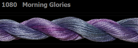 1080 Morning Glories | 6 Strand 20 Yard Skein Embroidery Floss by Threadworx-Cross Stitch-Threadworx-Millennial Fabrics