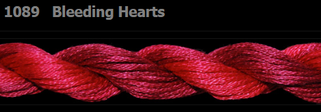 1089 Bleeding Hearts | 6 Strand 20 Yard Skein Embroidery Floss by Threadworx-Cross Stitch-Threadworx-Millennial Fabrics