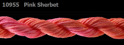 10955 Pink Sherbet | 6 Strand 20 Yard Skein Embroidery Floss by Threadworx-Cross Stitch-Threadworx-Millennial Fabrics