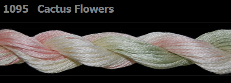 1095 Cactus Flowers | 6 Strand 20 Yard Skein Embroidery Floss by Threadworx-Cross Stitch-Threadworx-Millennial Fabrics