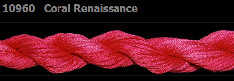 10960 Coral Renaissance | 6 Strand 20 Yard Skein Embroidery Floss by Threadworx-Cross Stitch-Threadworx-Millennial Fabrics