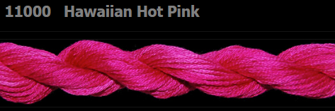 11000 Hawaiian Hot Pink | 6 Strand 20 Yard Skein Embroidery Floss by Threadworx-Cross Stitch-Threadworx-Millennial Fabrics