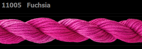 11005 Fuchsia | 6 Strand 20 Yard Skein Embroidery Floss by Threadworx-Cross Stitch-Threadworx-Millennial Fabrics