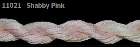 11021 Shabby Pink | 6 Strand 20 Yard Skein Embroidery Floss by Threadworx-Cross Stitch-Threadworx-Millennial Fabrics