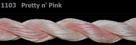 1103 Pretty n' Pink | 6 Strand 20 Yard Skein Embroidery Floss by Threadworx-Cross Stitch-Threadworx-Millennial Fabrics