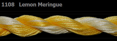 1108 Lemon Meringue | 6 Strand 20 Yard Skein Embroidery Floss by Threadworx-Cross Stitch-Threadworx-Millennial Fabrics