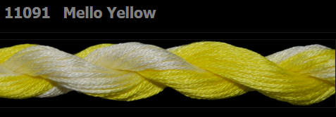 11091 Mello Yellow | 6 Strand 20 Yard Skein Embroidery Floss by Threadworx-Cross Stitch-Threadworx-Millennial Fabrics