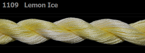 1109 Lemon Ice | 6 Strand 20 Yard Skein Embroidery Floss by Threadworx-Cross Stitch-Threadworx-Millennial Fabrics