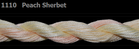 1110 Peach Sherbet | 6 Strand 20 Yard Skein Embroidery Floss by Threadworx-Cross Stitch-Threadworx-Millennial Fabrics