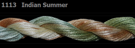 1113 Indian Summer | 6 Strand 20 Yard Skein Embroidery Floss by Threadworx-Cross Stitch-Threadworx-Millennial Fabrics