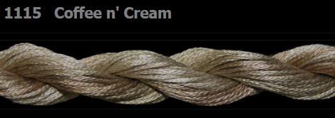 1115 Coffee n' Cream | 6 Strand 20 Yard Skein Embroidery Floss by Threadworx-Cross Stitch-Threadworx-Millennial Fabrics