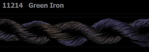 11214 Green Iron | 6 Strand 20 Yard Skein Embroidery Floss by Threadworx-Cross Stitch-Threadworx-Millennial Fabrics