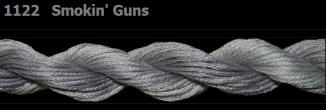 1122 Smokin' Guns | 6 Strand 20 Yard Skein Embroidery Floss by Threadworx-Cross Stitch-Threadworx-Millennial Fabrics