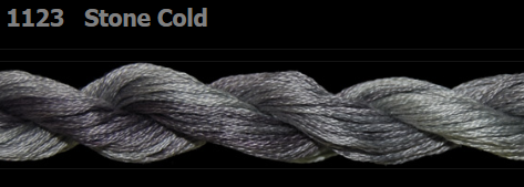 1123 Stone Cold | 6 Strand 20 Yard Skein Embroidery Floss by Threadworx-Cross Stitch-Threadworx-Millennial Fabrics