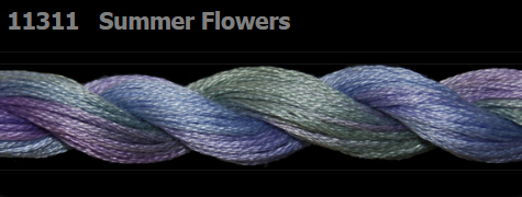 11311 Summer Flowers | 6 Strand 20 Yard Skein Embroidery Floss by Threadworx-Cross Stitch-Threadworx-Millennial Fabrics