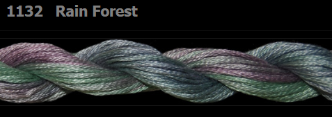 1132 Rain Forest | 6 Strand 20 Yard Skein Embroidery Floss by Threadworx-Cross Stitch-Threadworx-Millennial Fabrics