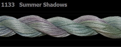 1133 Summer Shadows | 6 Strand 20 Yard Skein Embroidery Floss by Threadworx-Cross Stitch-Threadworx-Millennial Fabrics