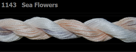 1143 Sea Flowers | 6 Strand 20 Yard Skein Embroidery Floss by Threadworx-Cross Stitch-Threadworx-Millennial Fabrics