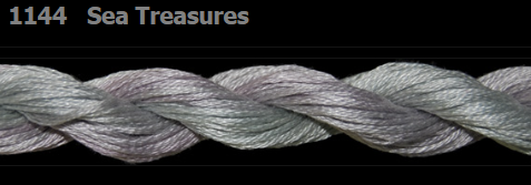 1144 Sea Treasures | 6 Strand 20 Yard Skein Embroidery Floss by Threadworx-Cross Stitch-Threadworx-Millennial Fabrics