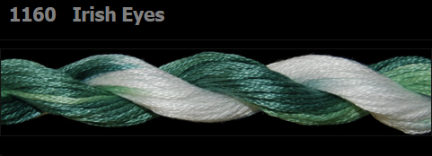 1160 Irish Eyes | 6 Strand 20 Yard Skein Embroidery Floss by Threadworx-Cross Stitch-Threadworx-Millennial Fabrics