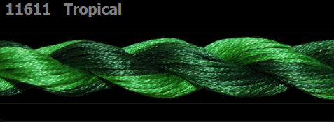 11611 Tropical | 6 Strand 20 Yard Skein Embroidery Floss by Threadworx-Cross Stitch-Threadworx-Millennial Fabrics