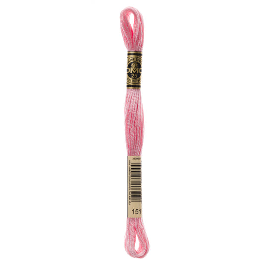 DMC 6 Strand Cotton Embroidery Floss #151 - Pink