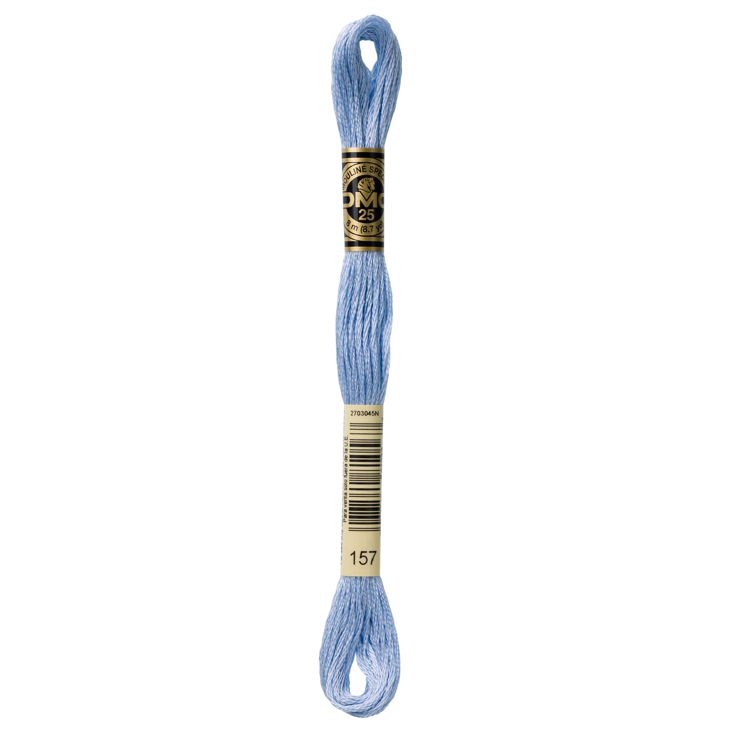 DMC 6 Strand Cotton Embroidery Floss #157 - Blue Light