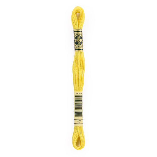 DMC 6 Strand Cotton Embroidery Floss #17 - Yellow Plum Light