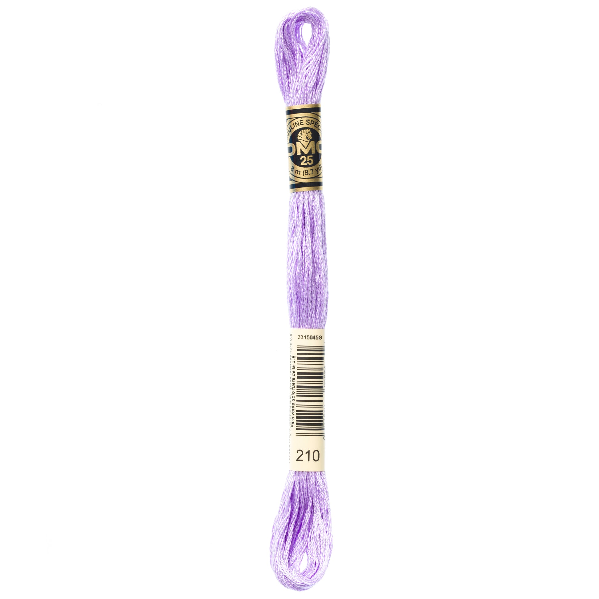 DMC 6 Strand Cotton Embroidery Floss #210 - Lavender Medium-Cross Stitch-DMC Floss-Millennial Fabrics