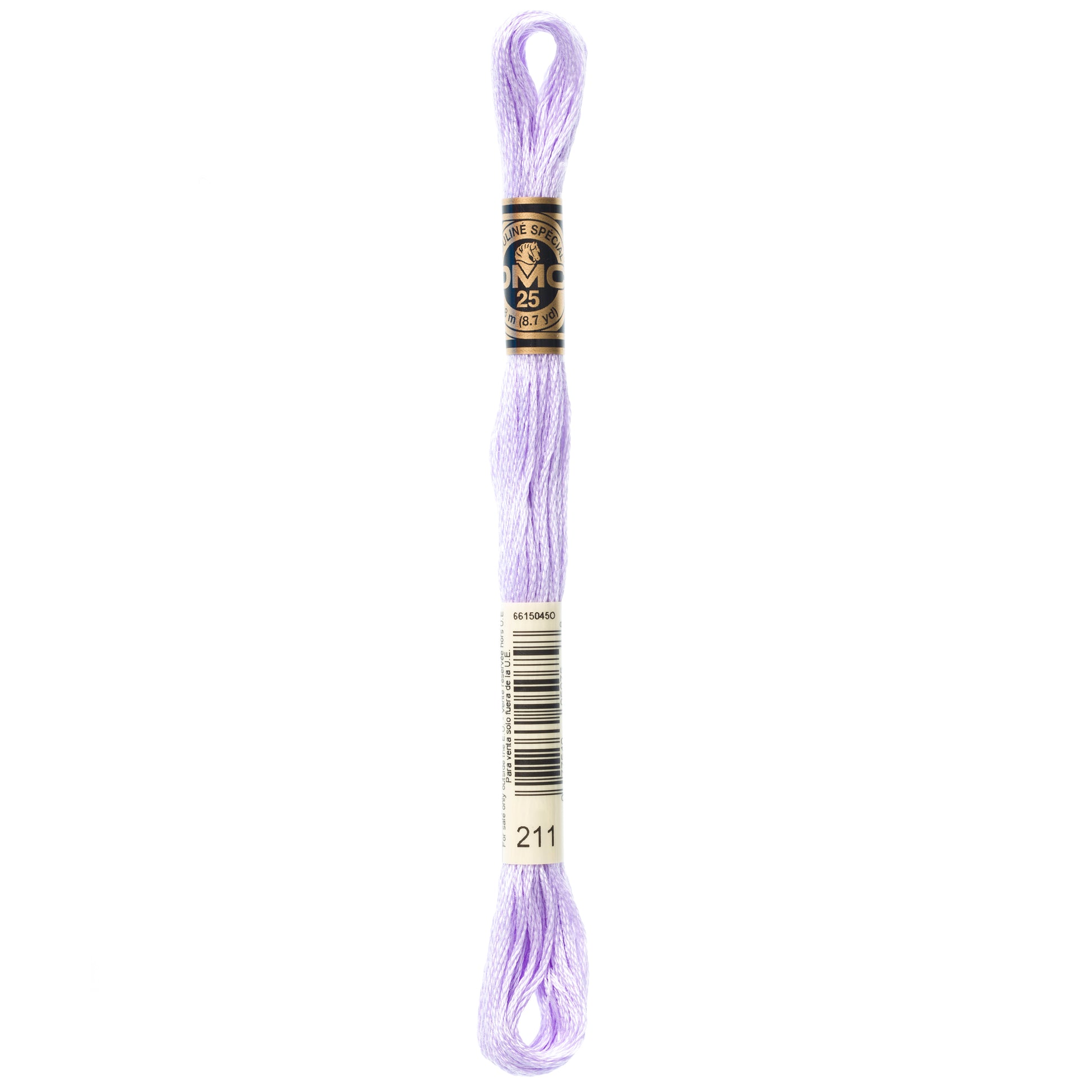 DMC 6 Strand Cotton Embroidery Floss #211 - Lavender Light-Cross Stitch-DMC Floss-Millennial Fabrics