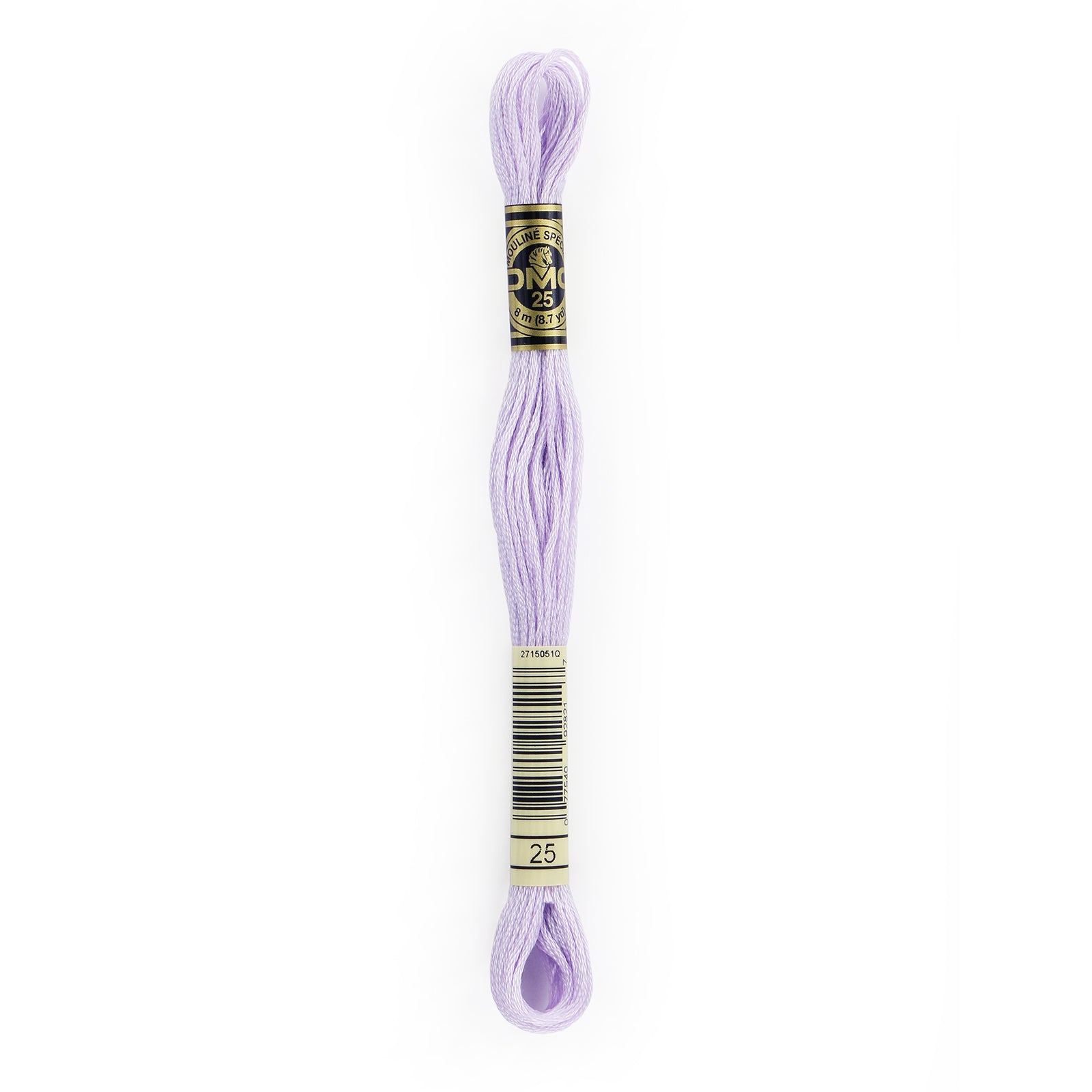 DMC 6 Strand Cotton Embroidery Floss #25 - Lavender Ultra Light-Cross Stitch-DMC Floss-Millennial Fabrics