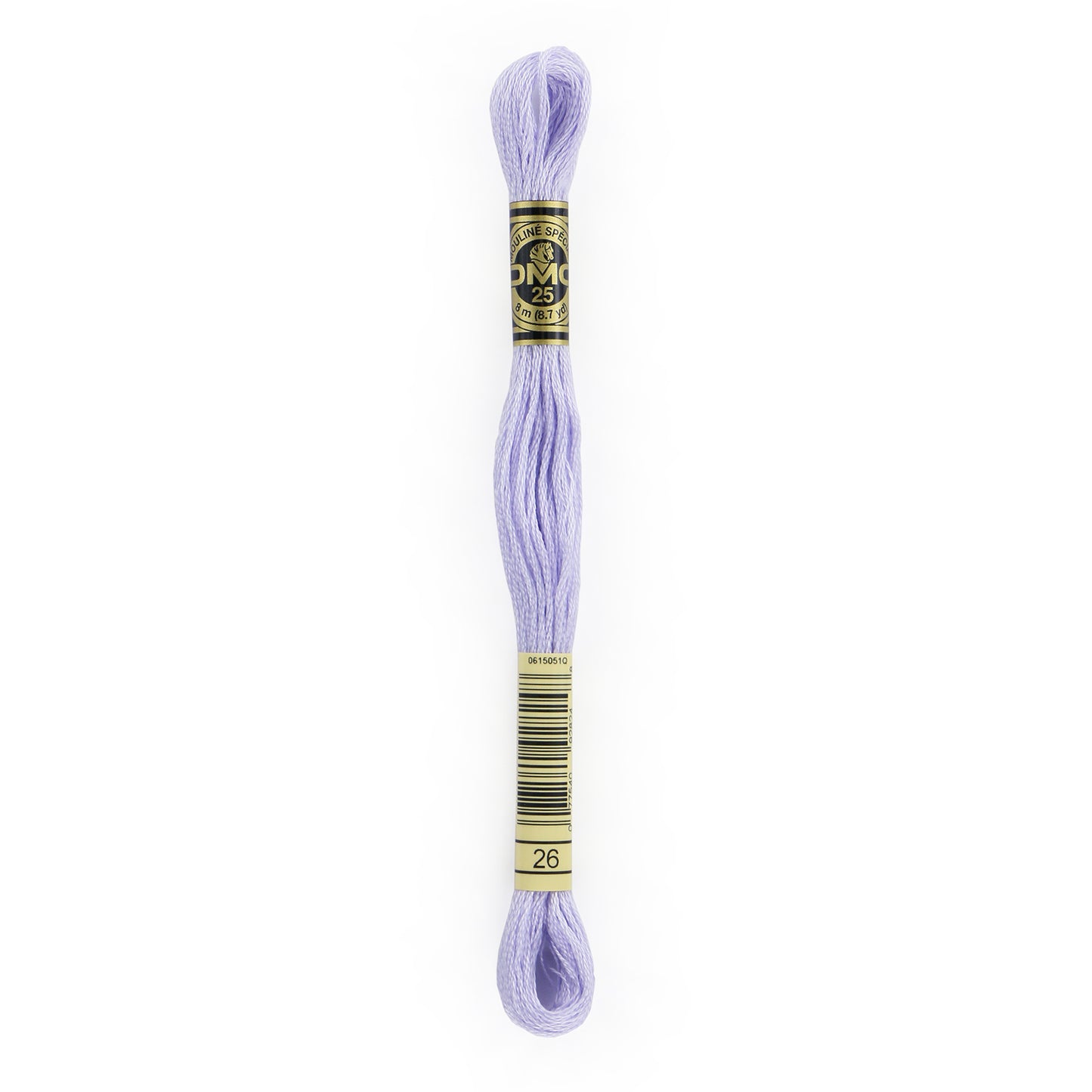 DMC 6 Strand Cotton Embroidery Floss #26 - Lavender Pale-Cross Stitch-DMC Floss-Millennial Fabrics