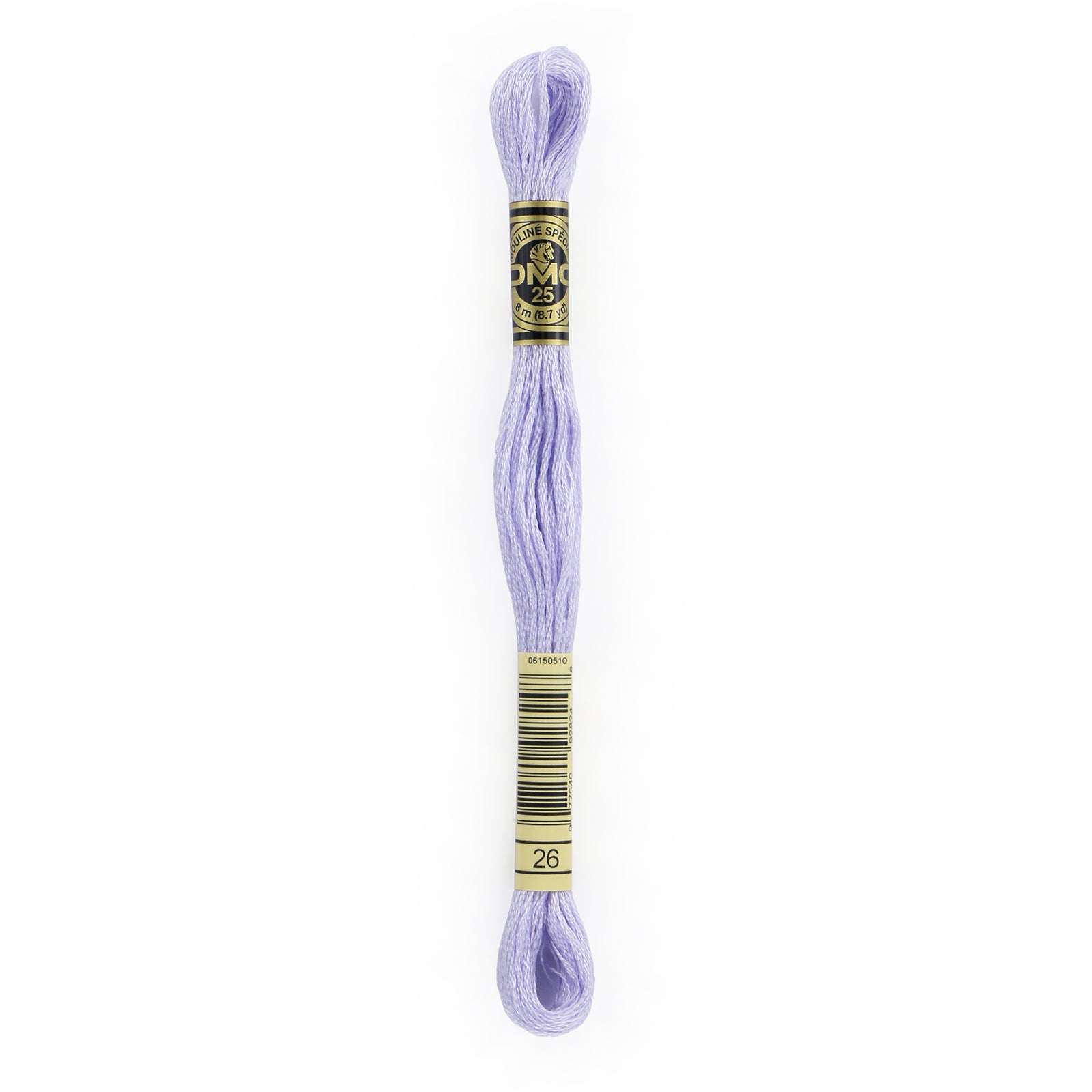 DMC 6 Strand Cotton Embroidery Floss #26 - Lavender Pale-Cross Stitch-DMC Floss-Millennial Fabrics