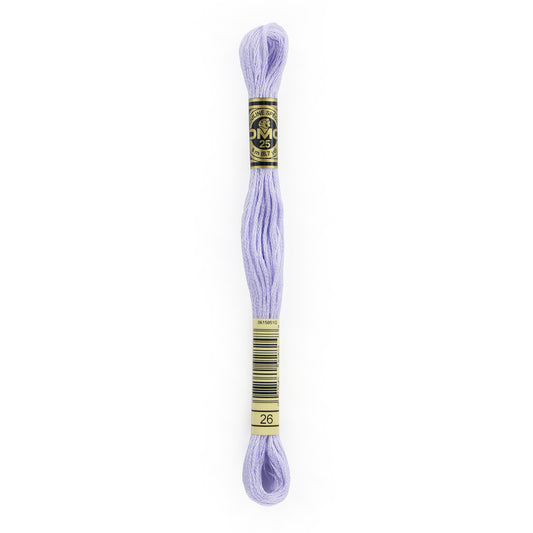 DMC 6 Strand Cotton Embroidery Floss #26 - Lavender Pale