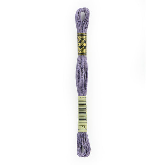 DMC 6 Strand Cotton Embroidery Floss #28 - Eggplant Medium Light