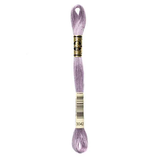 DMC 6 Strand Cotton Embroidery Floss #3042 - Antique Violet Light